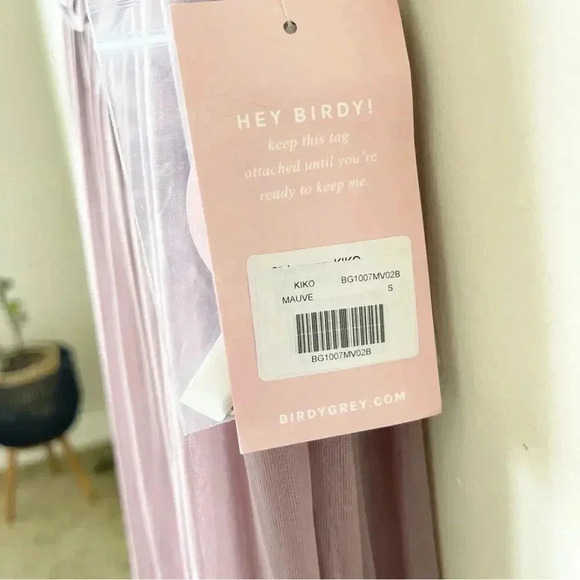 Birdy Grey Kiko Bridesmaid Dress in Mauve - size small NWT - Picture 5 of 8